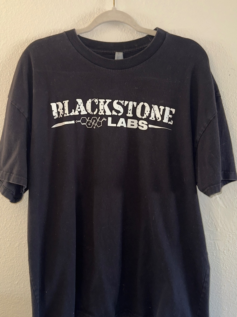 Blackstone Black Short Sleeve Logo Tee